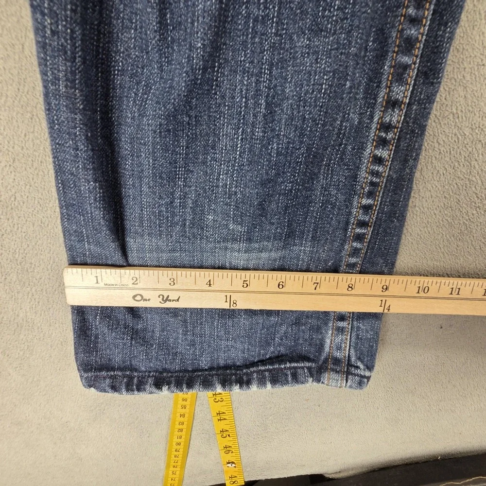 Vintage Levis Blue Star Jeans Mens 32x34 Engineered Zip Fly Honeycomb